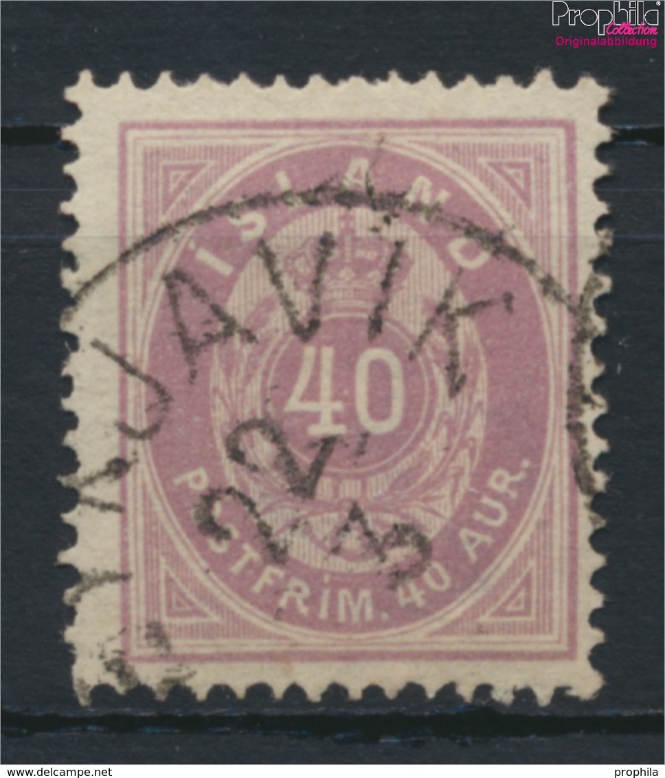 Island 15A Gestempelt 1882 Ziffer Mit Krone (9223475 - Prephilately