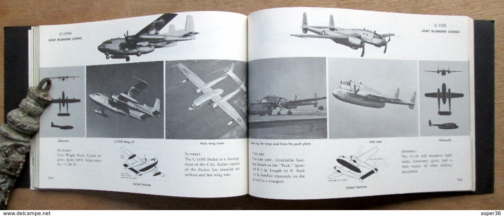 Aviation "Aircraft recognition for the ground observer" Department of the Air Force 1955