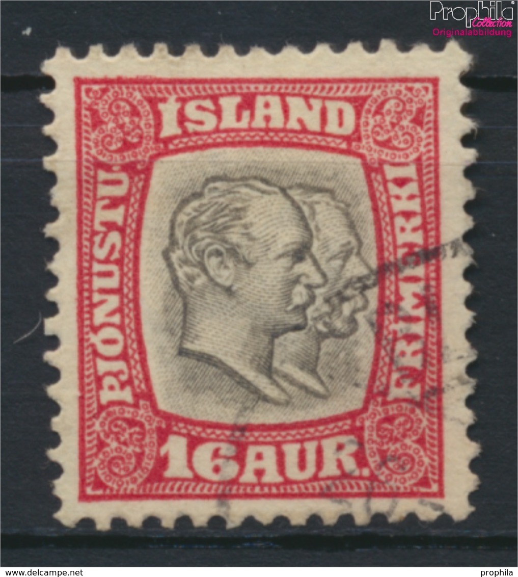 Island D29 Gestempelt 1907 Könige (9223462 - Prefilatelia