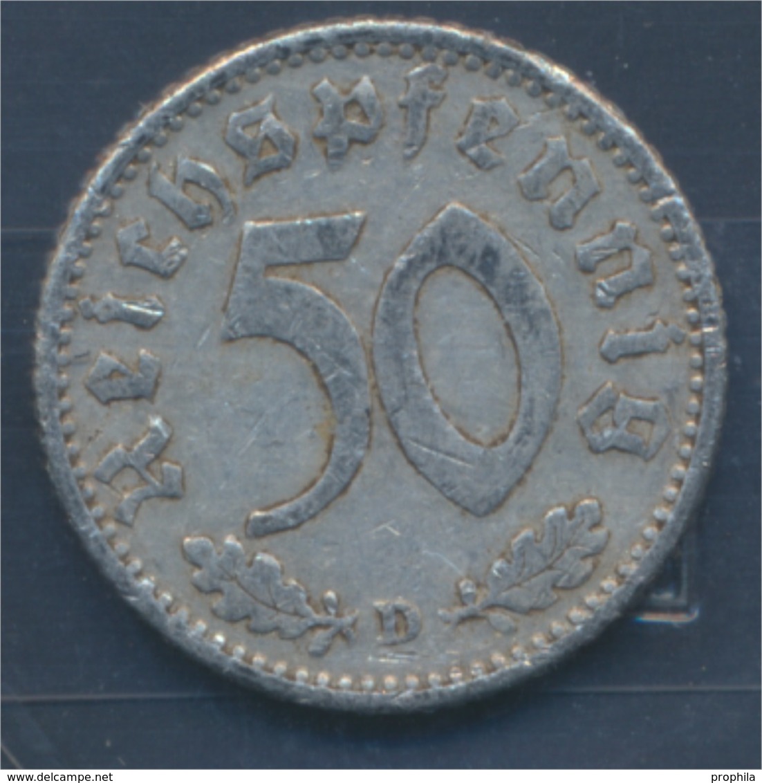 Deutsches Reich Jägernr: 372 1940 D Sehr Schön Aluminium 1940 50 Reichspfennig Reichsadler (7875300 - 50 Reichspfennig