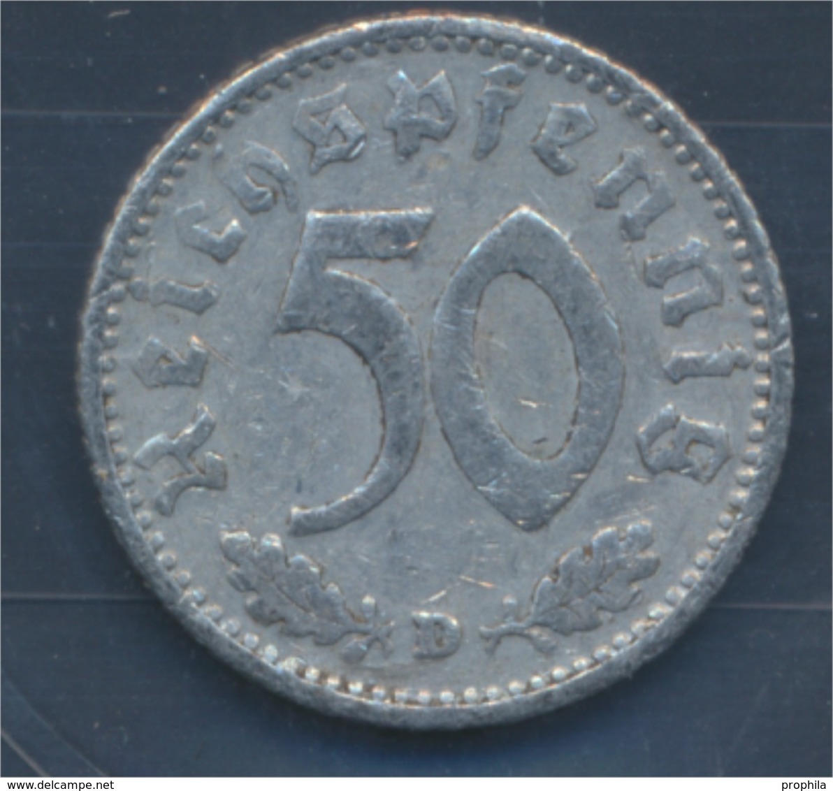 Deutsches Reich Jägernr: 372 1940 D Sehr Schön Aluminium 1940 50 Reichspfennig Reichsadler (7875303 - 50 Reichspfennig