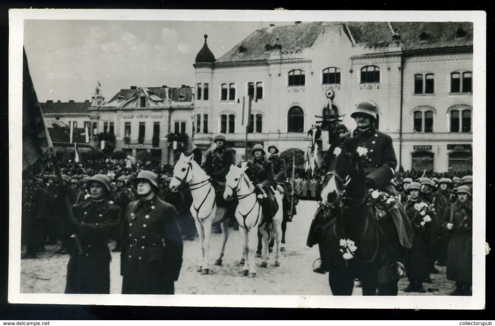 95760 LÉVA 1938. Visszatérés, Dekoratív Képeslap Hungary / Slovakia - Hongarije