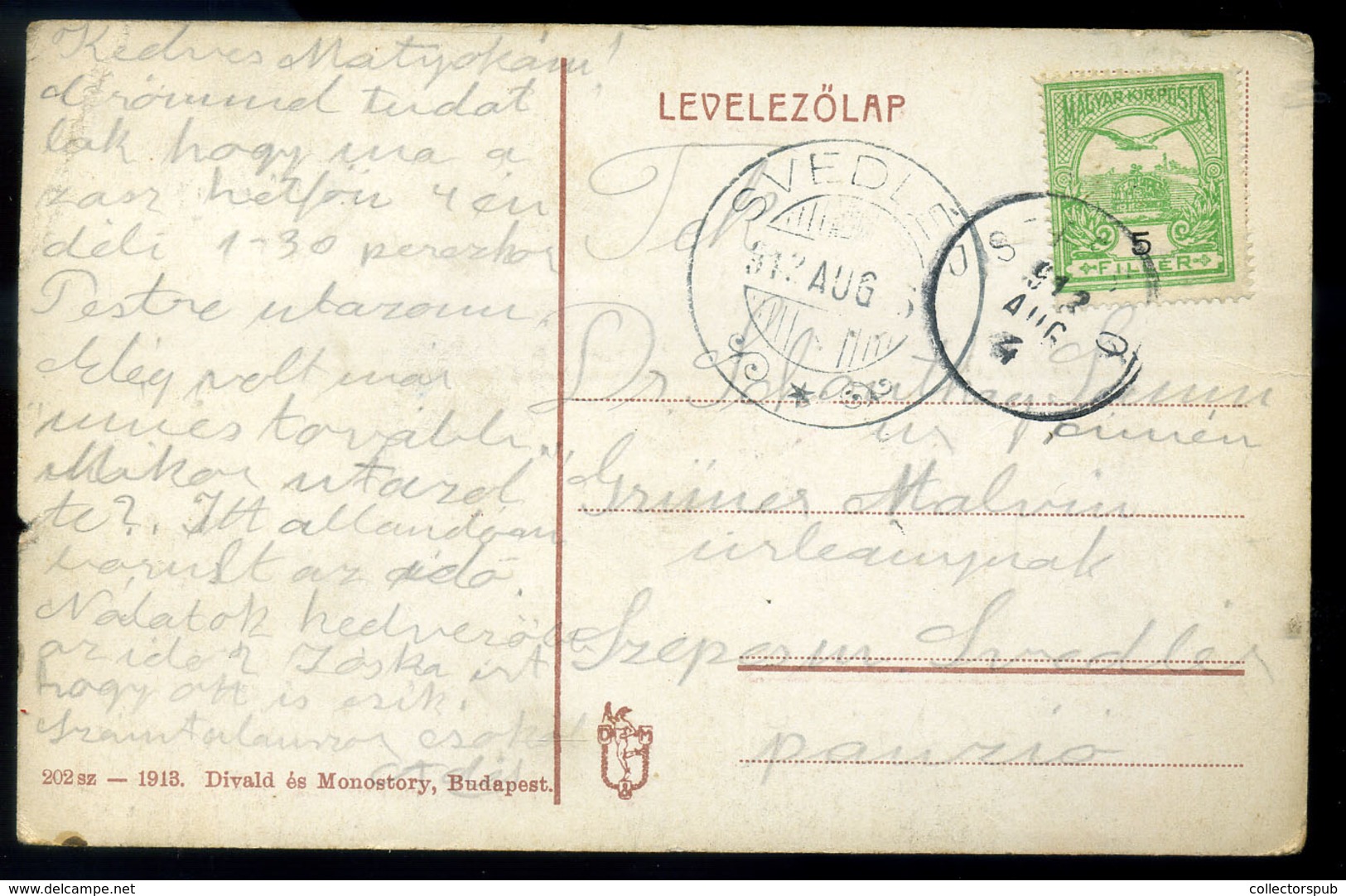 95808 Balatoni élet, Régi Képeslap 1912. - Hungary