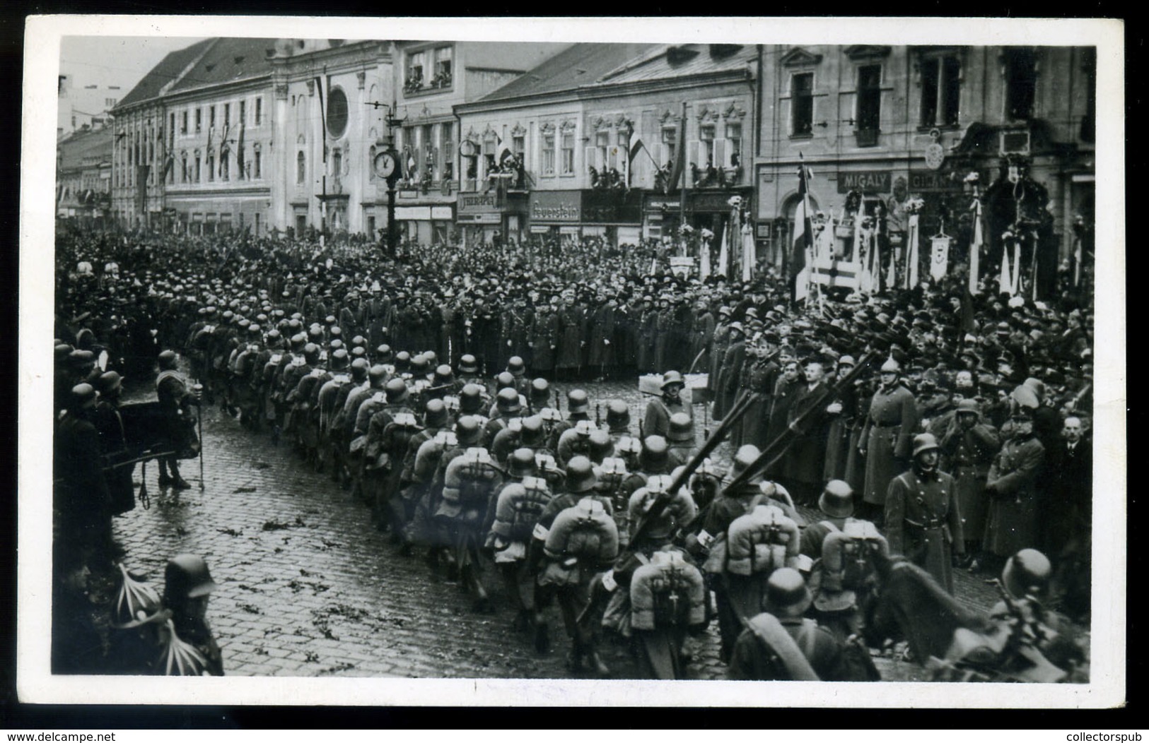 95796 KASSA 1938. Visszatérés Fotós Képeslap Hungary / Slovakia - Hongarije