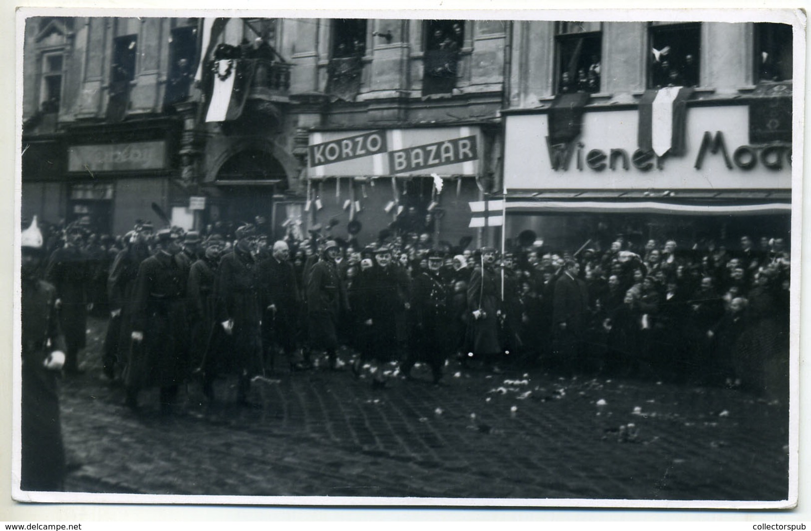 96307 KASSA 1938. Visszatérés Fotós Képeslap HUNGARY / SLOVAKIA - Ungarn