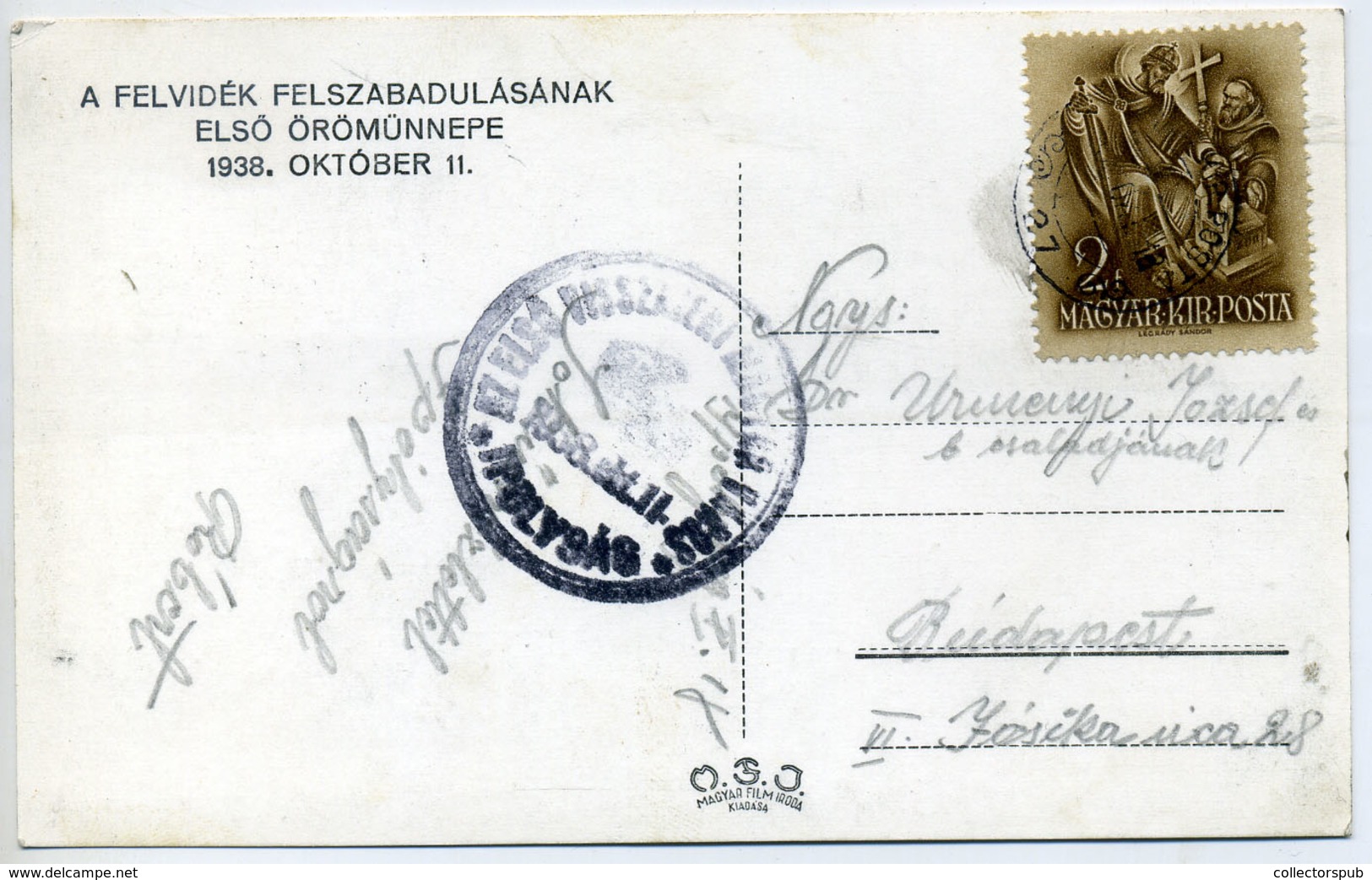 96304 IPOLYSÁG 1938. Visszatérés Fotós Képeslap HUNGARY / SLOVAKIA - Hungary