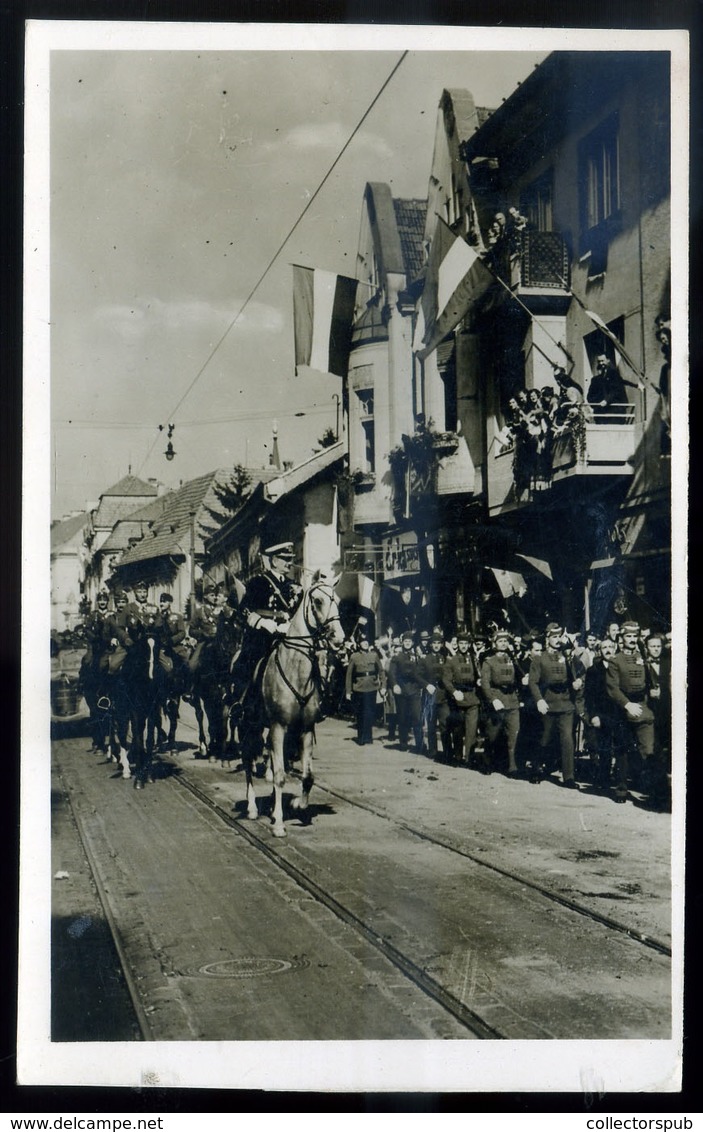 96322 NAGYVÁRAD 1940. Visszatért , Fotós Képeslap - Hungary