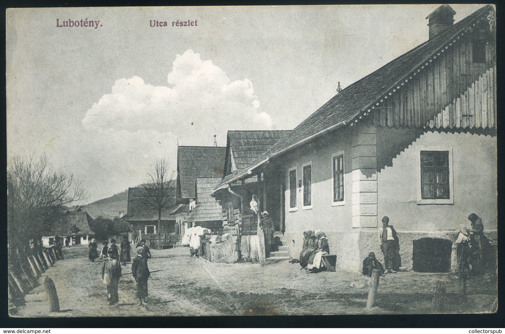 97260 LUBOTÉNY /  Ľubotín 1918. Régi Képeslap  / HUNGARY / SLOVAKIA - Hungary