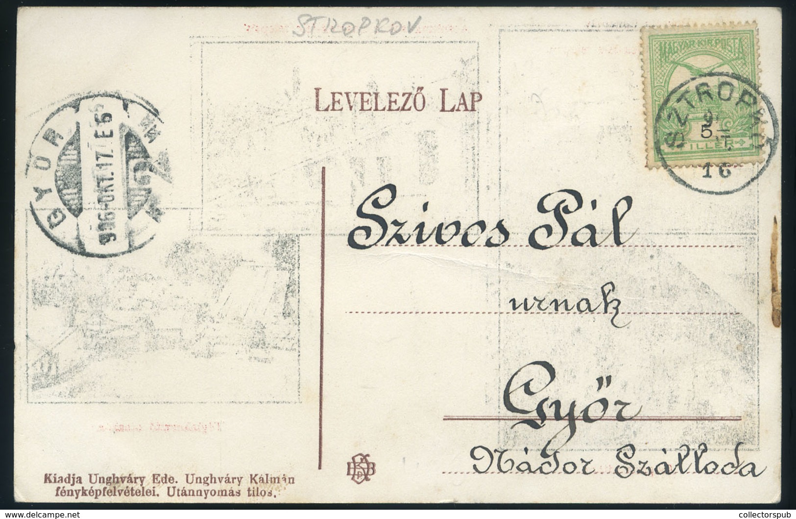 97268 SZTROPKÓ / Stropkov 1906. Régi Képeslap, Bokréta ünnepély, Cigányok,ácsmunkások, érdekes, Ritka Képeslap  /  SZTRO - Hongrie