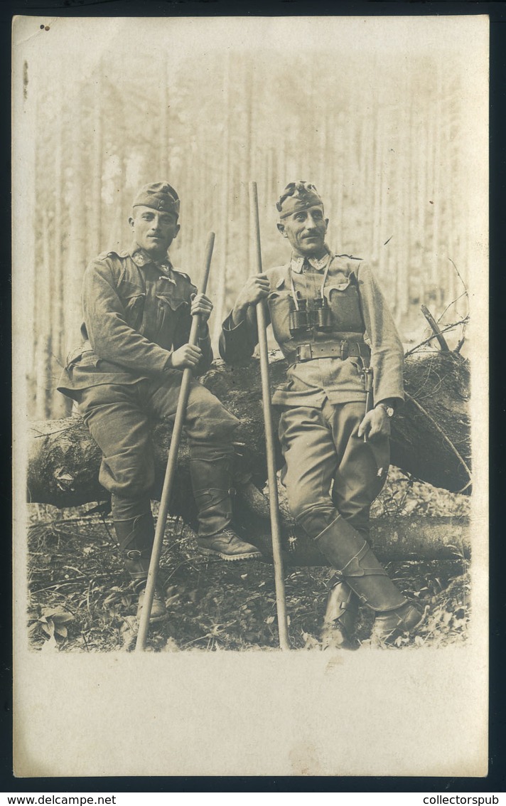 97728 I. VH Árkász Katonák, Fotós Képeslap  /  WW I. Sappers Photo Vintage Pic. P.card - Hongarije
