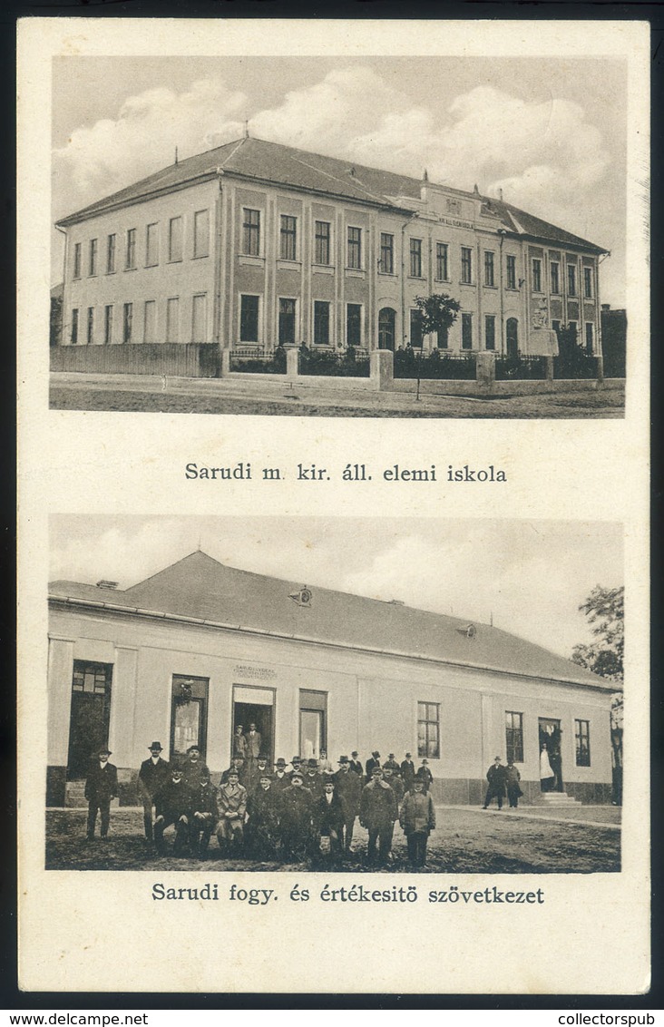 97759 SARUD 1915. Cca.  Régi Képeslap  /  SARUD Ca 1915 Vintage Pic. P.card - Hongrie