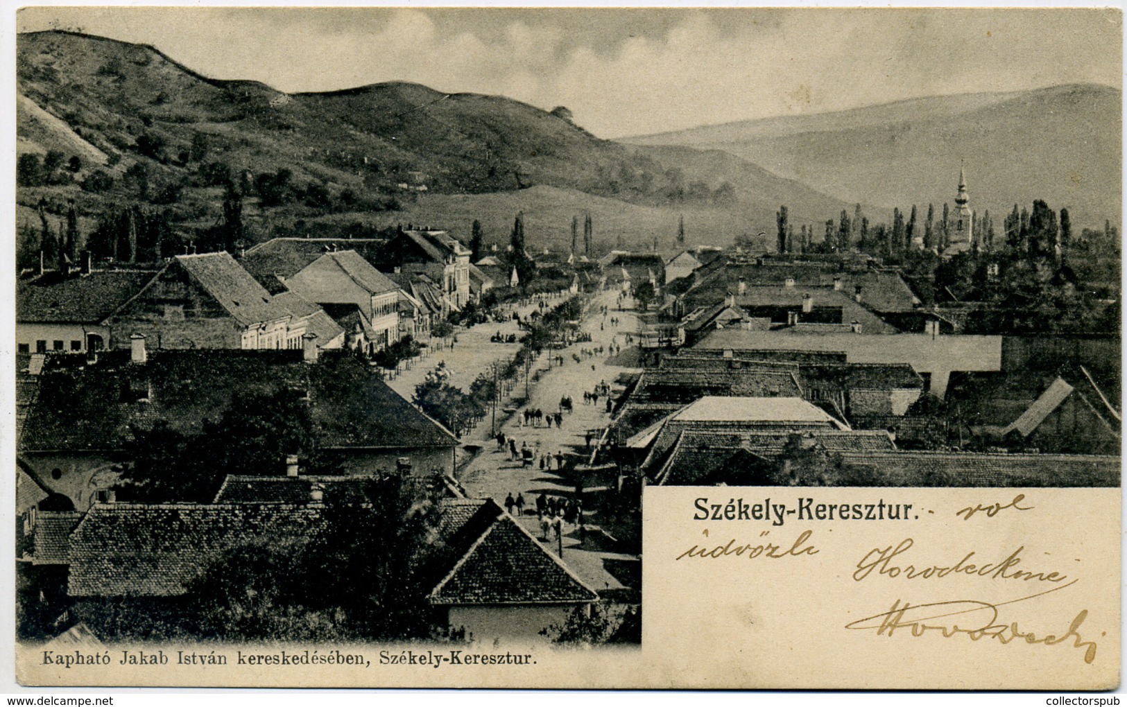 55706 SZÉKELYUDVARHELY 1907. Régi Képeslap  /  SZÉKELYUTDVARHELY 1907 Vintage Pic. P.card - Romania