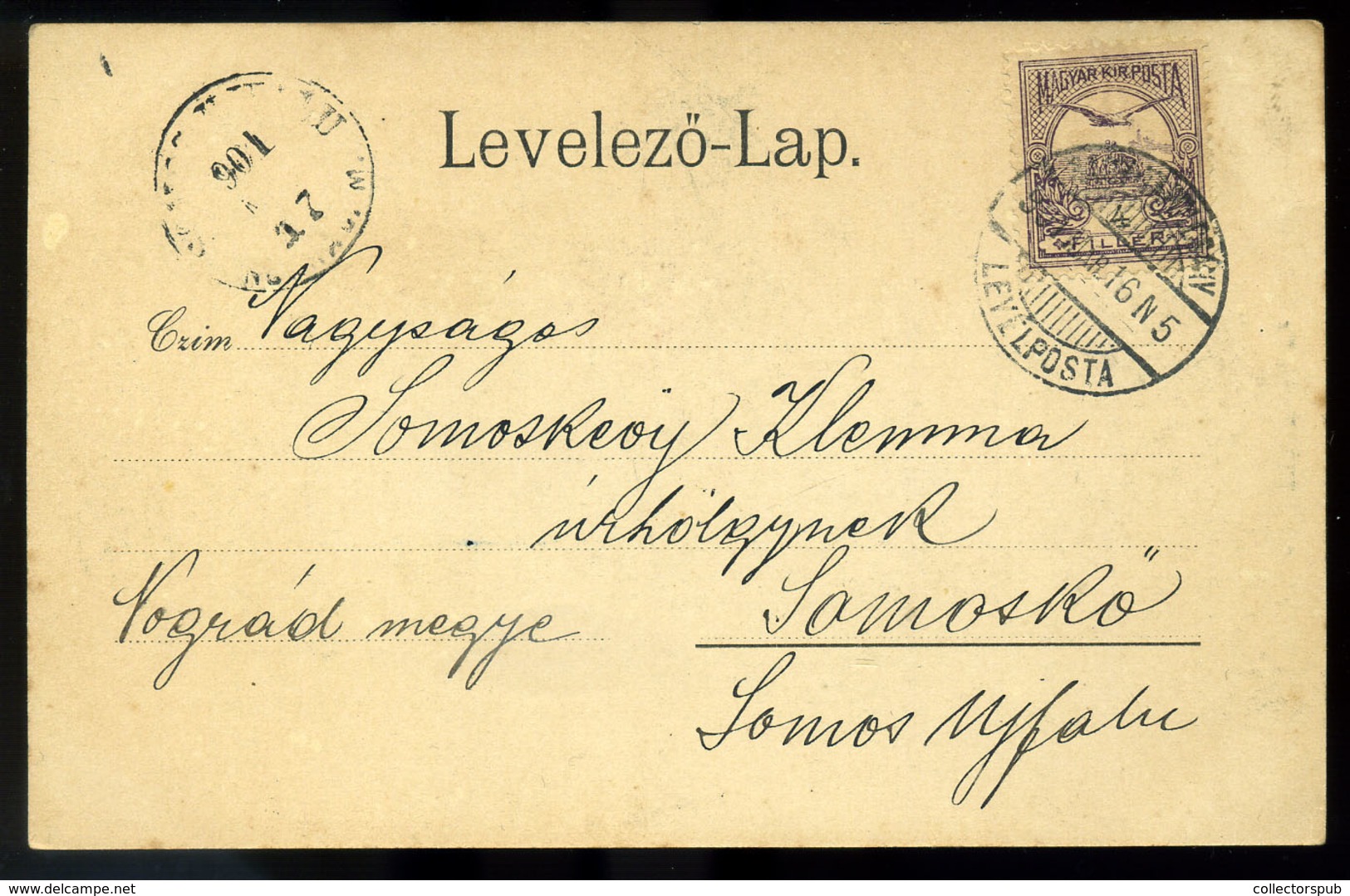 99065 TRENCSÉNBÁN 1901. Régi Képeslap  /  TRENCSÉNBÁN 1901 Vintage Pic. P.card HUNGARY / SLOVAKIA - Hungary