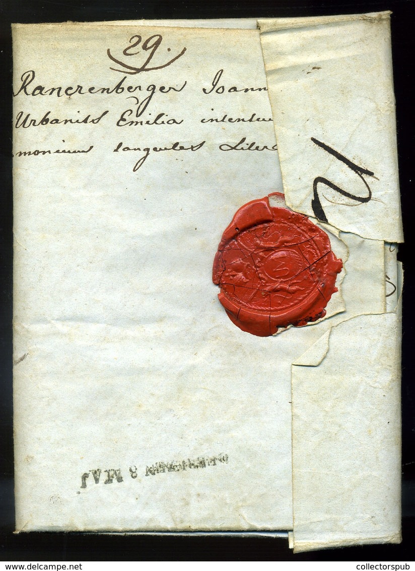 95730 MAKÓ 1844. Urbanits Mihály Sebészmester érdekes Tartalmú Levele (vedd El A Lányom, Ha Már..) Debrecenbe Küldve Ran - ...-1867 Prephilately