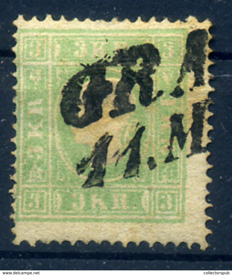 94998 1858. 3Kr Szép Bélyeg , Graz - Used Stamps