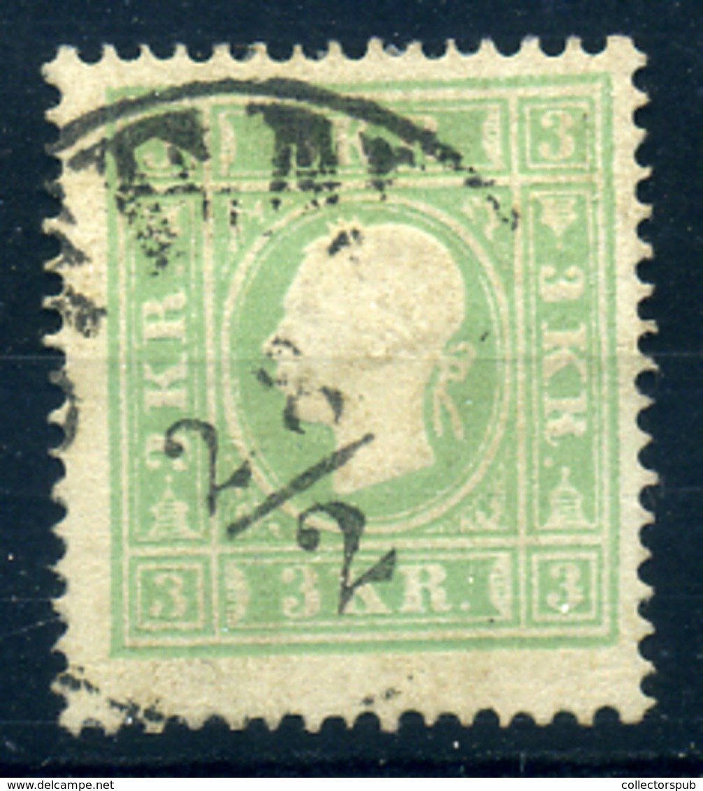 95507 1858. 3Kr Szép Bélyeg , Ofen - Used Stamps