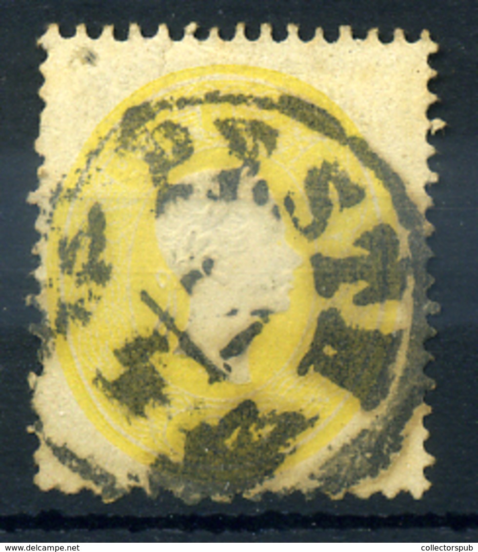 95536 1861. 2Kr Pesth , - Used Stamps