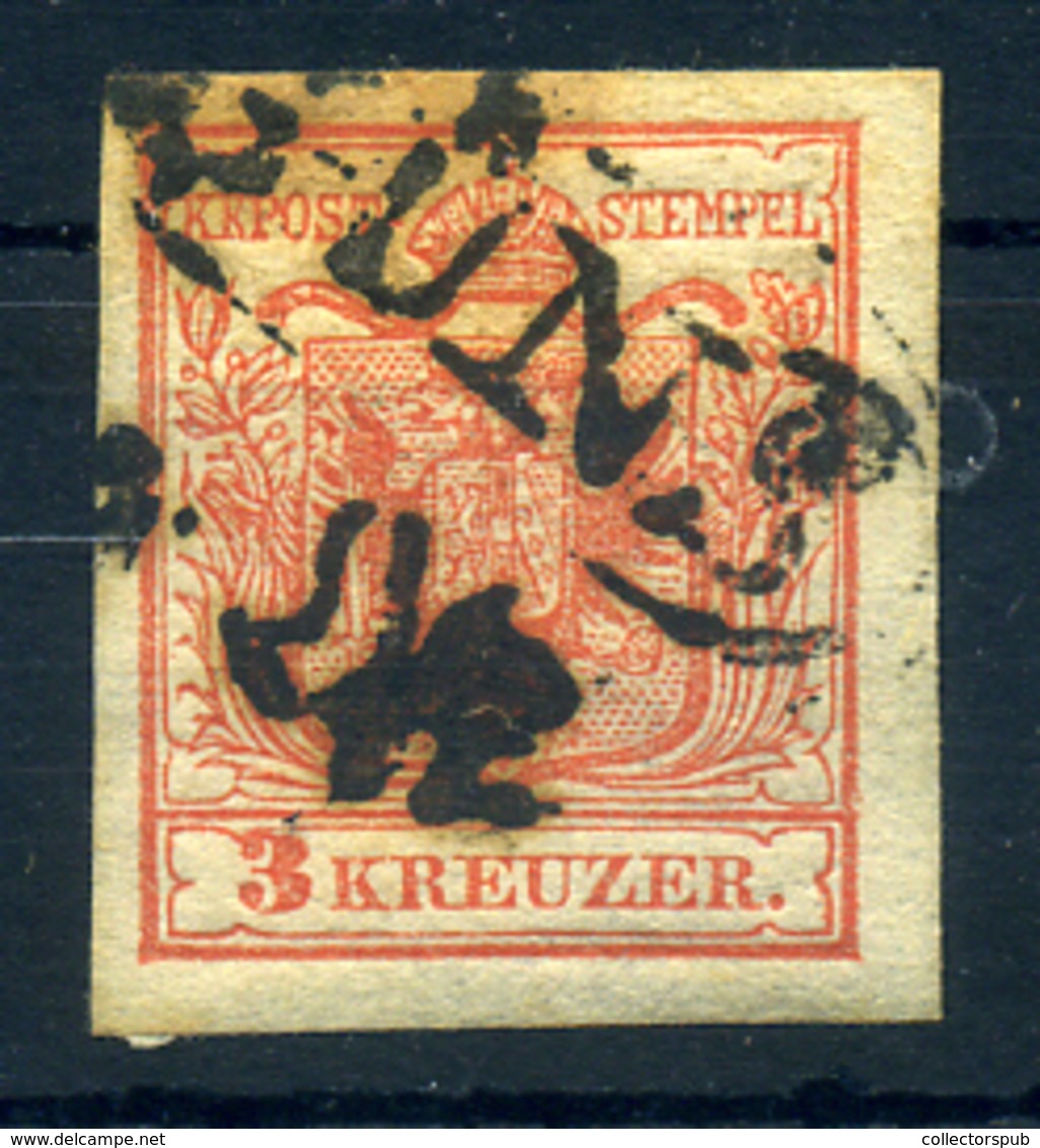 95541 GÜNS / KŐSZEG 3Kr Szép Bélyegzés - Used Stamps