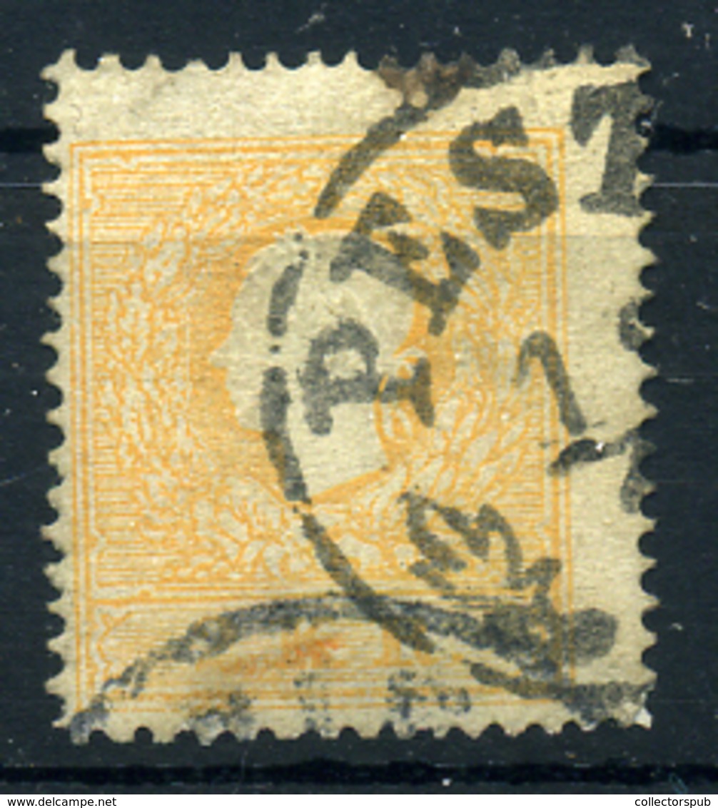 95529 1858. 2Kr Narancs , Pesth - Used Stamps