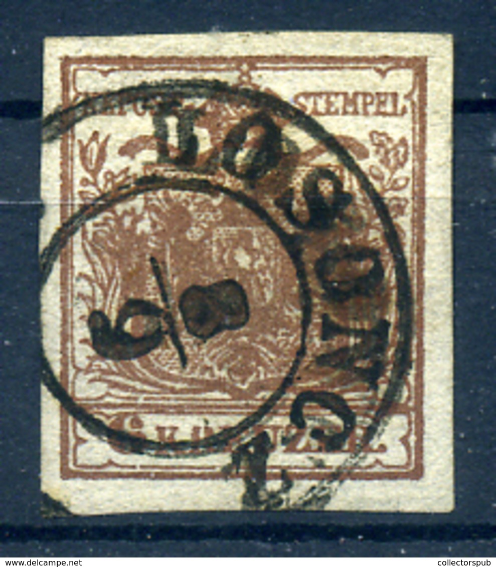 95561 LOSONC 6kr Szép Bélyegzés - Used Stamps