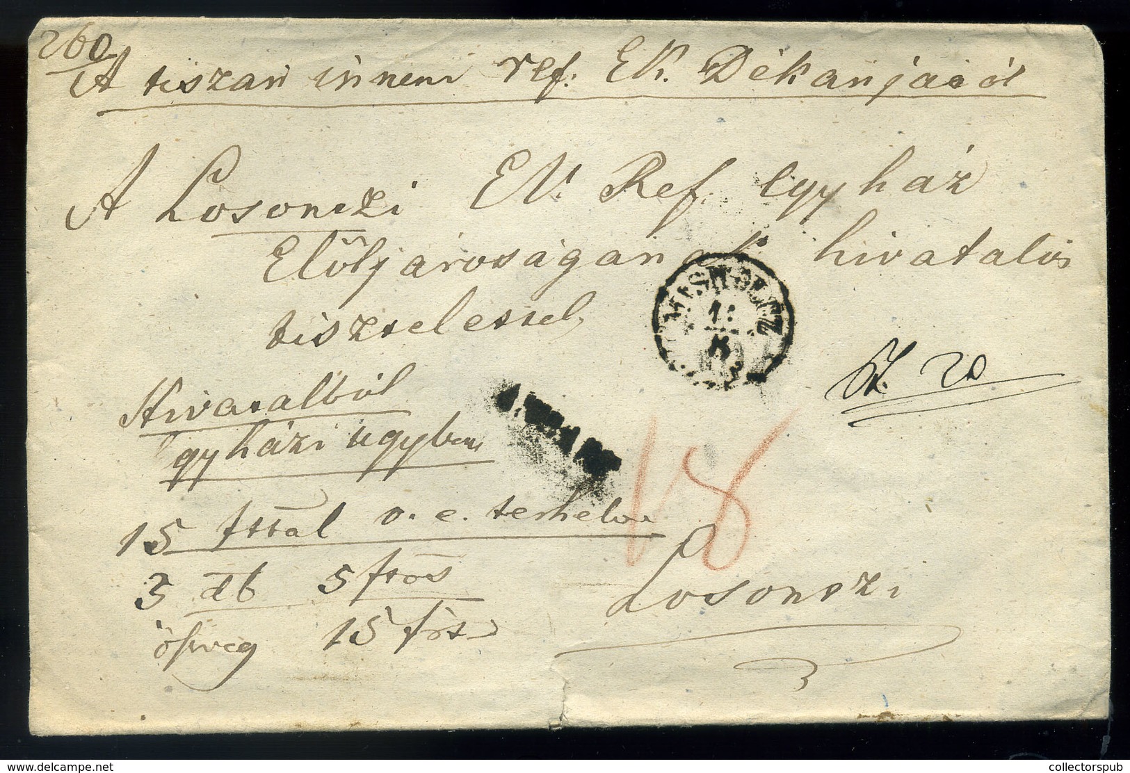 95732 MISKOLC 185..  Szép Pénzes Levél Losoncra Küldve - Used Stamps