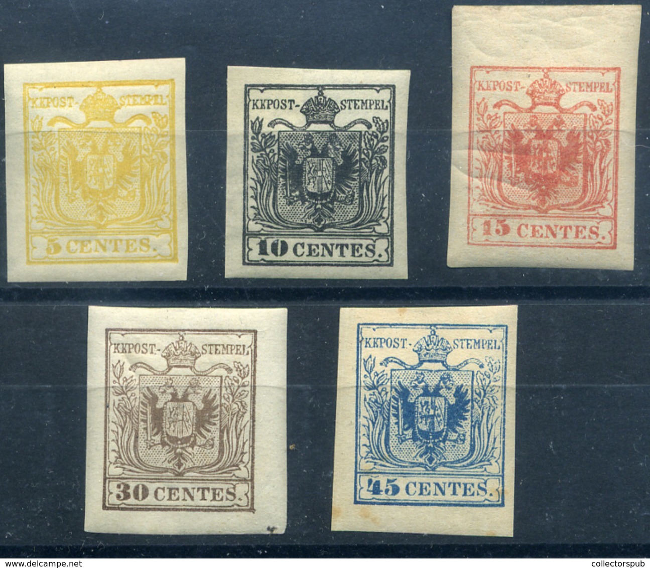 88740 AUSZTRIA LOMBARD VELENCE  Postatiszta újnyomat Tétel - Used Stamps