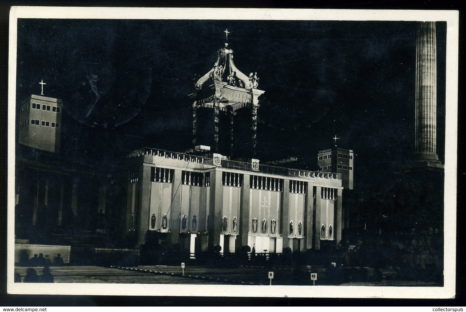 95721 BUDAPEST 1938. Eucharisztikus Kongresszus, Ajánlott , Helyi Képeslap - Lettres & Documents