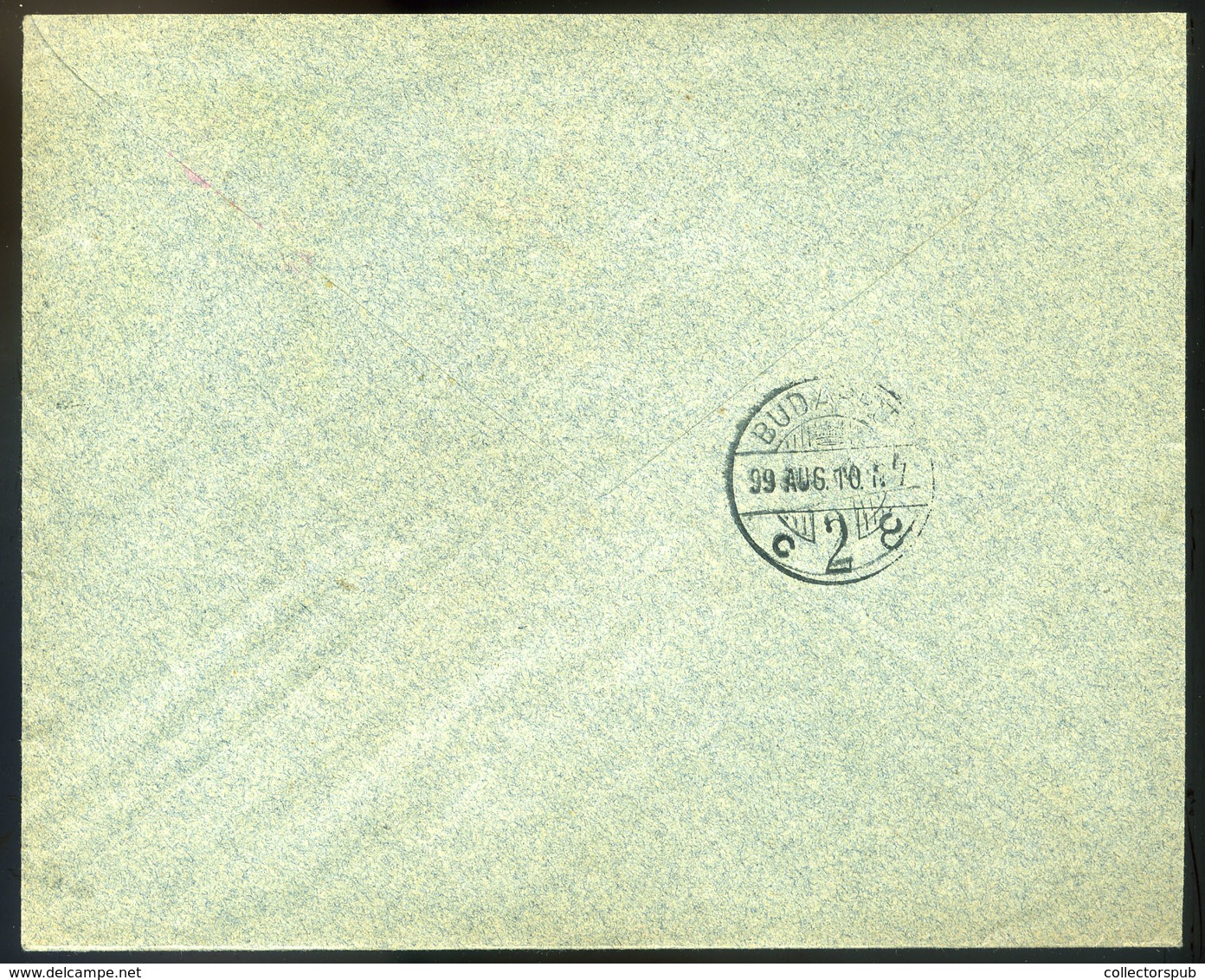 97185 HERMÁND 1899. Ajánlott Levél , Hermaneczi Papírgyár Budapestre Küldve  /  HERMÁND 1899 Reg. Letter, Hermaneczi Pap - Used Stamps