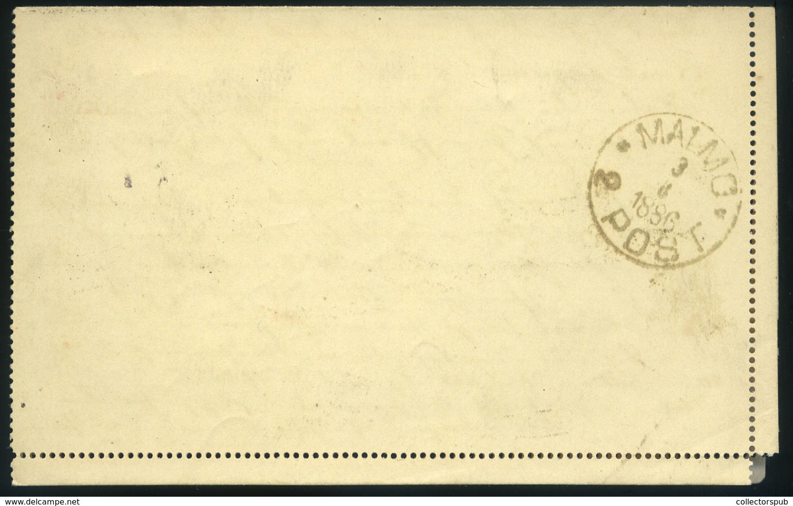 98168 BUDAPEST 1886. Kiegészített Zárt Díjjegyes Levlap Svédországba Küldve  /  1886 Uprated Sealed Stationery P.card To - Gebruikt