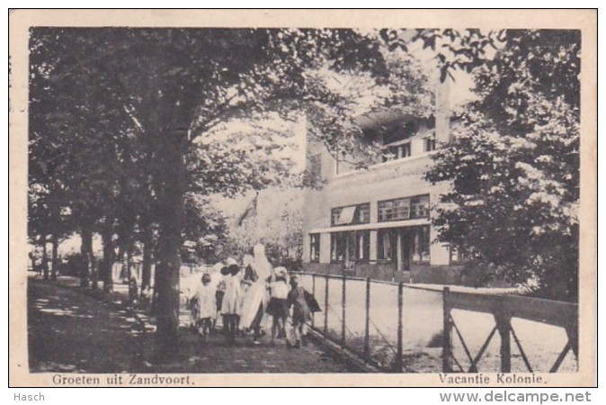 1889168Zandvoort, Vakantie Kolonie (groeten Uit)(zie Achterkant) - Zandvoort