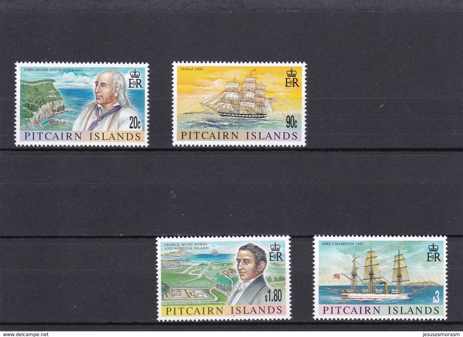 Pitcairn Nº 512 Al 515 - Islas De Pitcairn