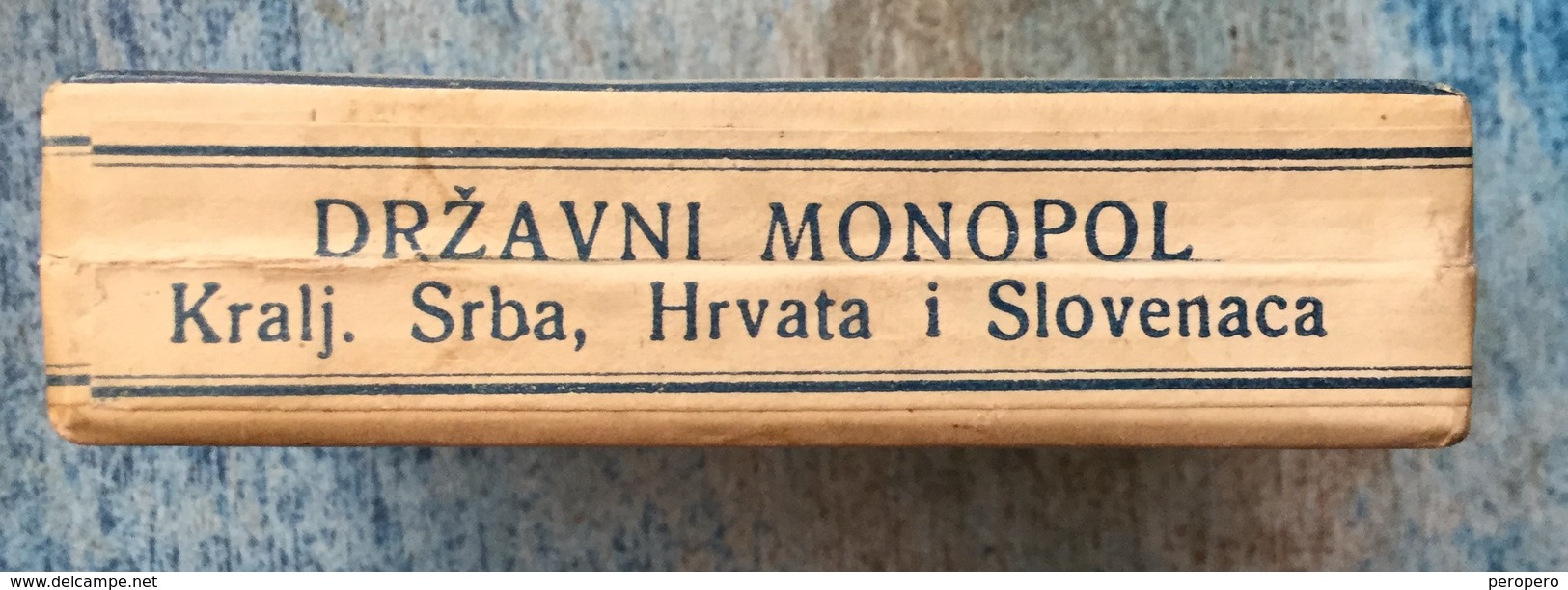 EMPTY  TOBACCO  BOX    STRUMICA  DRZAVNI MONOPOL  SHS - Boites à Tabac Vides