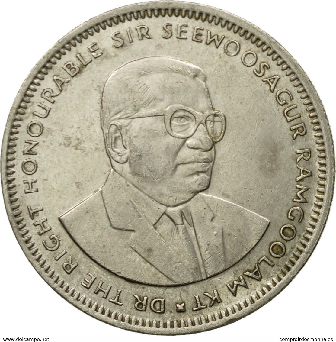 Monnaie, Mauritius, Rupee, 2004, TTB, Copper-nickel, KM:55 - Mauritius