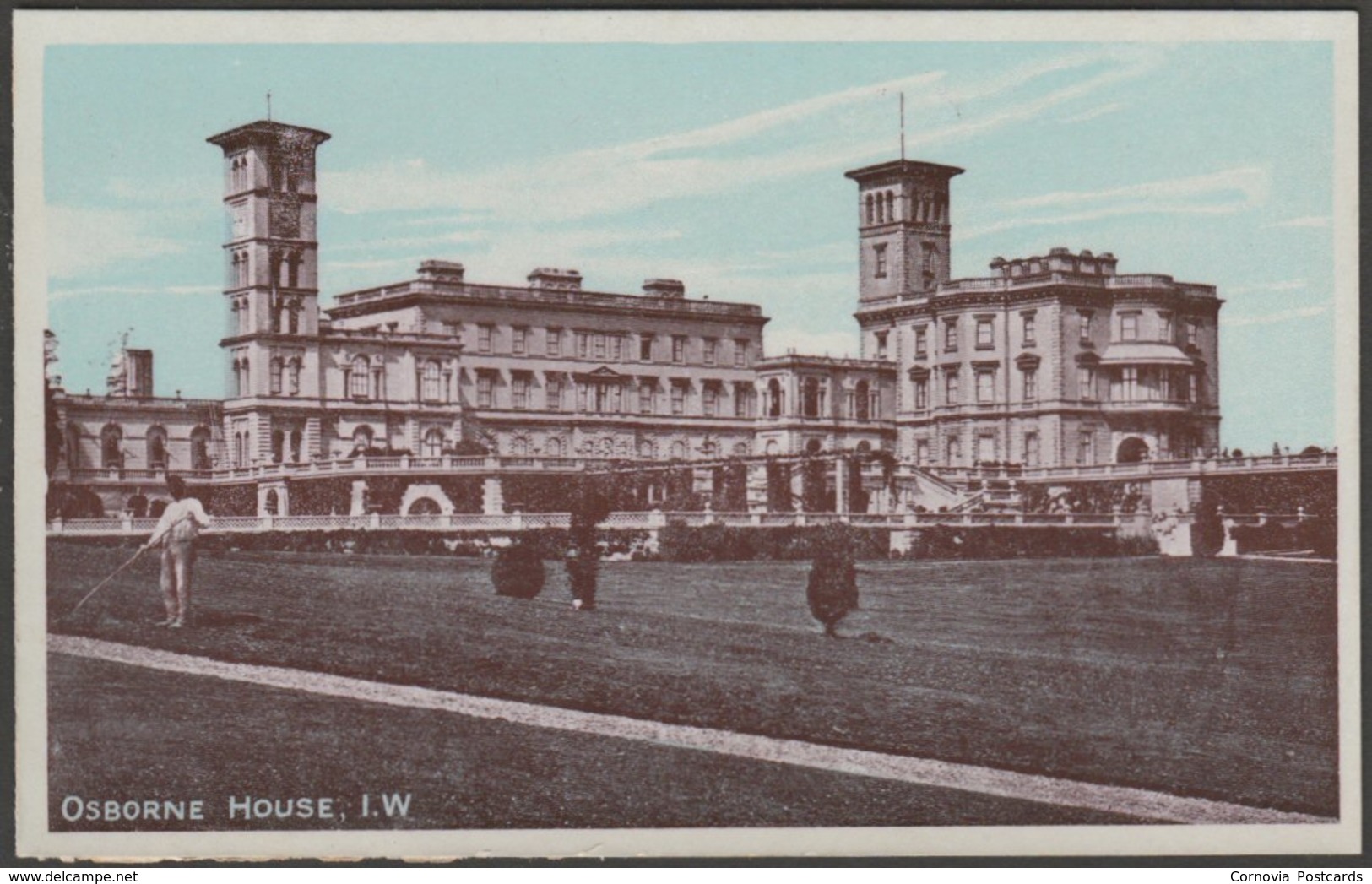 Osborne House, Isle Of Wight, C.1910 - J Welch & Sons Postcard - Cowes