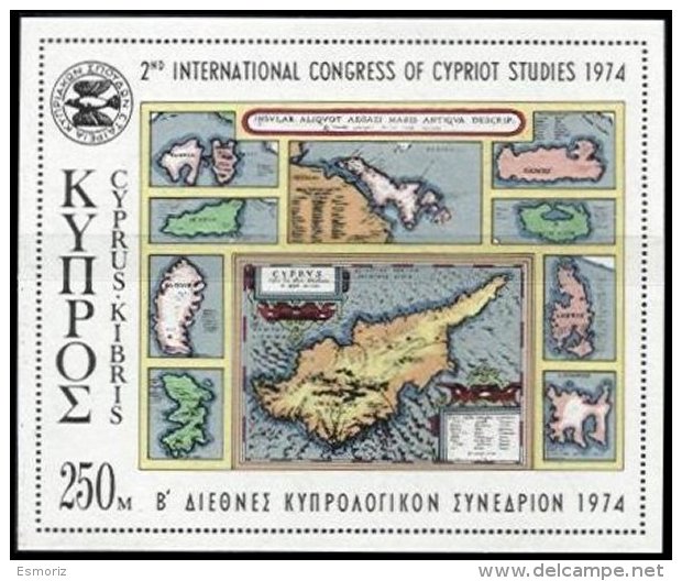 CYPRUS, Blocks, Yv 9, ** MNH, F/VF - Cyprus (...-1960)