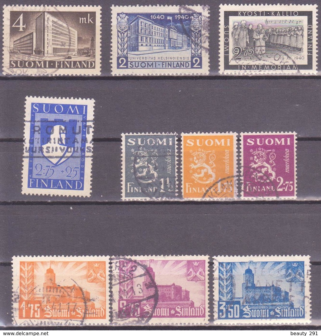 FINLAND - 1940/41 - LOT   USED - Used Stamps