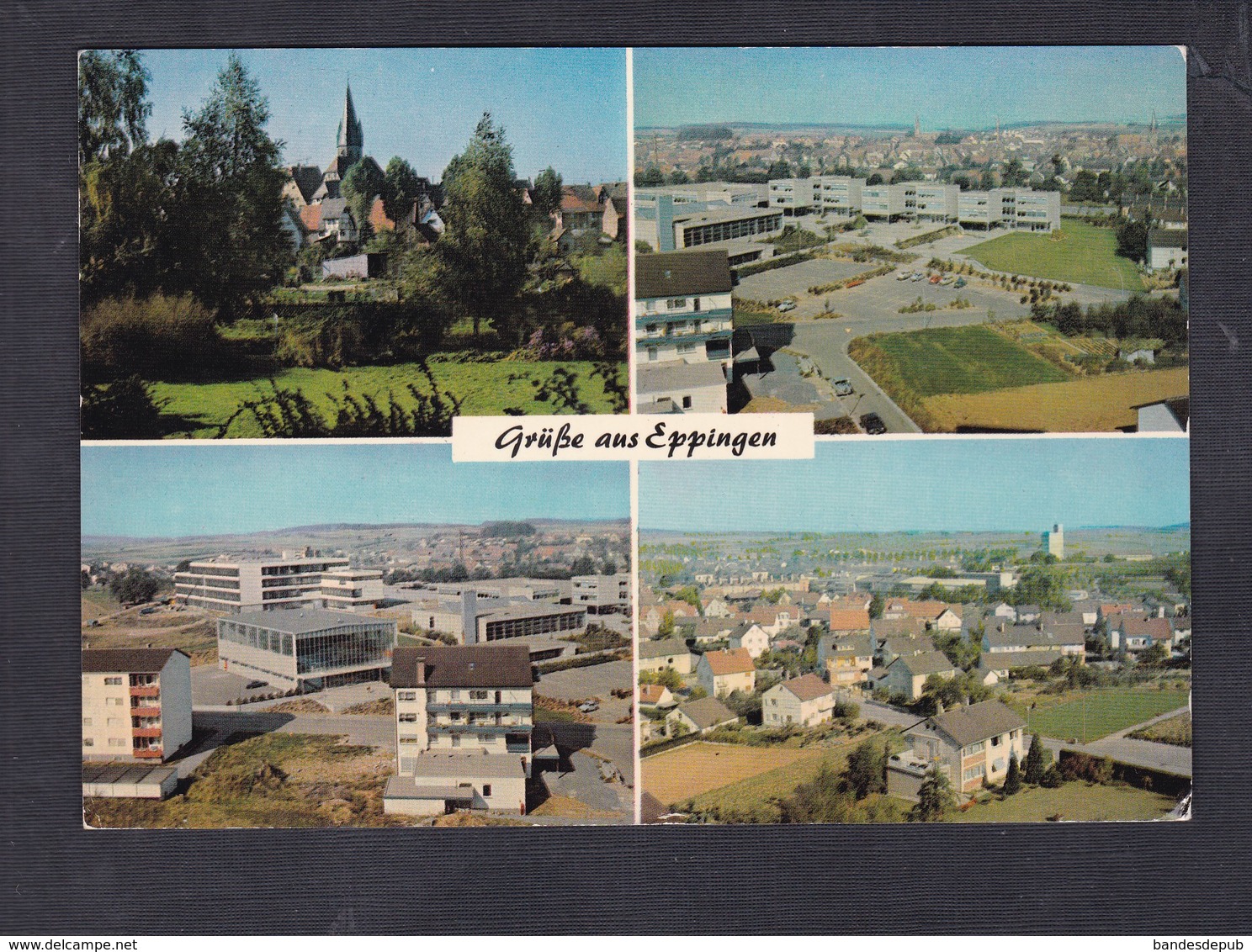 Grüsse Aus EPPINGEN ( Multivues Vue Aerienne Foto Kammerlander ) - Eppingen