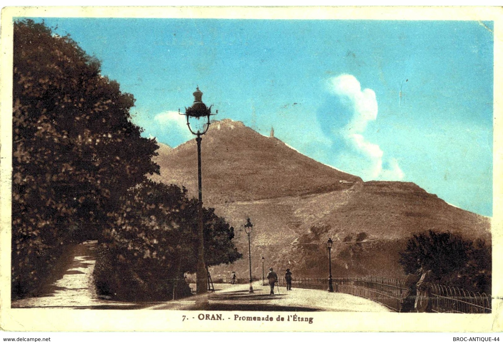 CPA N°22330 - LOT DE 5 CARTES D' ORAN - PROMENADE DE L' ETANG ET ENVIRONS - Oran