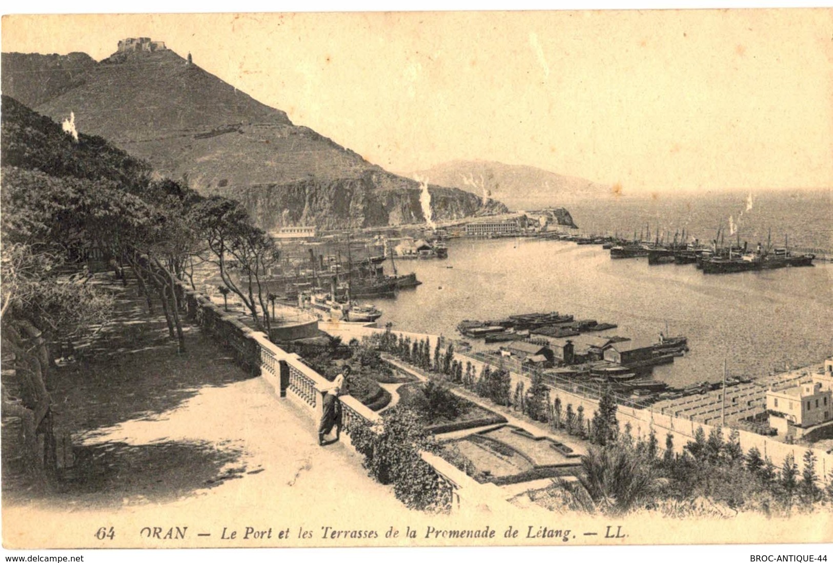 CPA N°22330 - LOT DE 5 CARTES D' ORAN - PROMENADE DE L' ETANG ET ENVIRONS - Oran