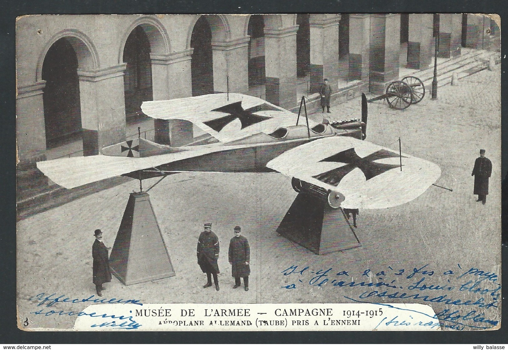 +++ CPA - Musée De L'Armée - Campagne 1914-15 - Guerre - Aéroplane Allemand  - Avion Aviation   // - 1914-1918: 1st War