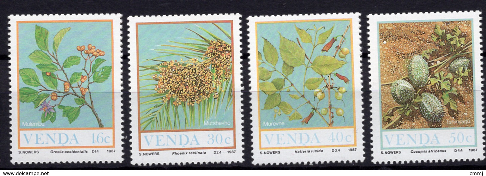 1987 - VENDA - Mi. Nr. 163/167 - NH - (UP.207.34) - Venda