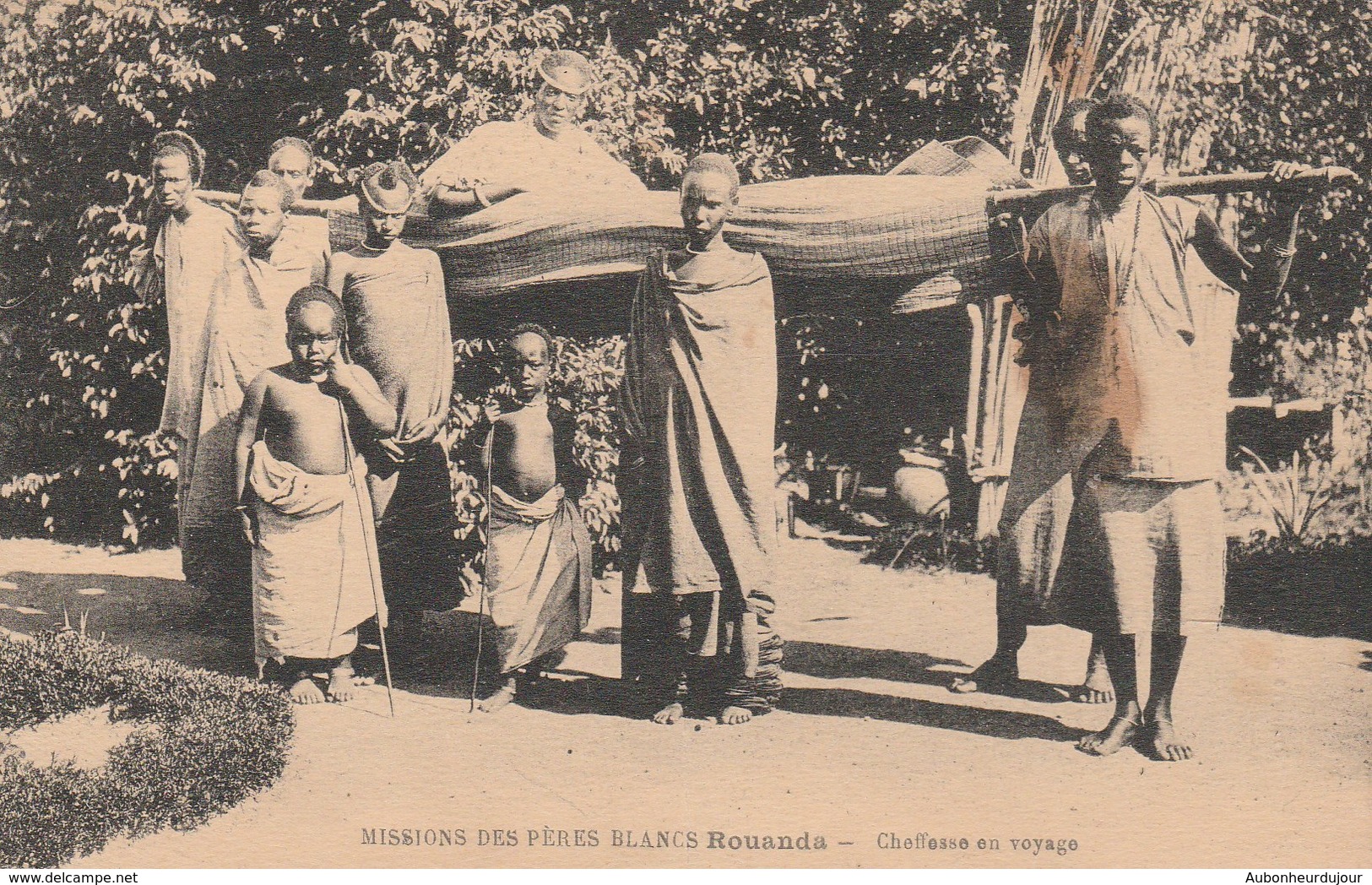 ROUANDA Missions Des Peres Blancs Cheffesse En Voyage 629H - Rwanda