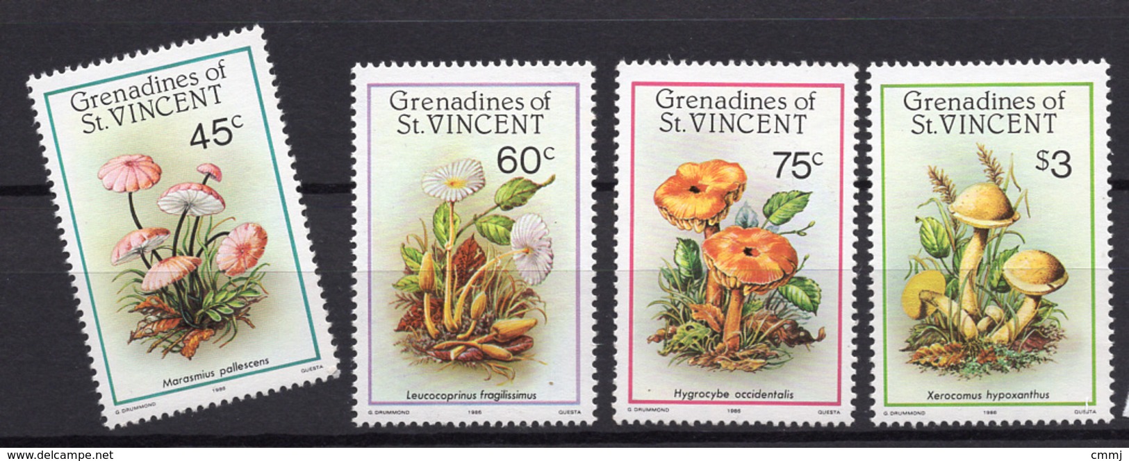 1986 - GRENADINE OF ST.VINCENT - Mi. Nr. 493/496 - NH - (UP.207.34) - St.Vincent & Grenadines