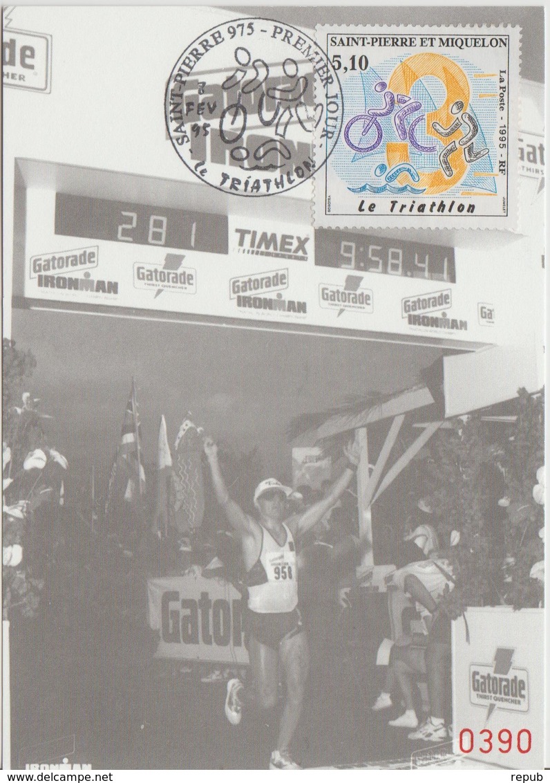 Carte Maximum 1995 Triathlon 610 - Tarjetas – Máxima