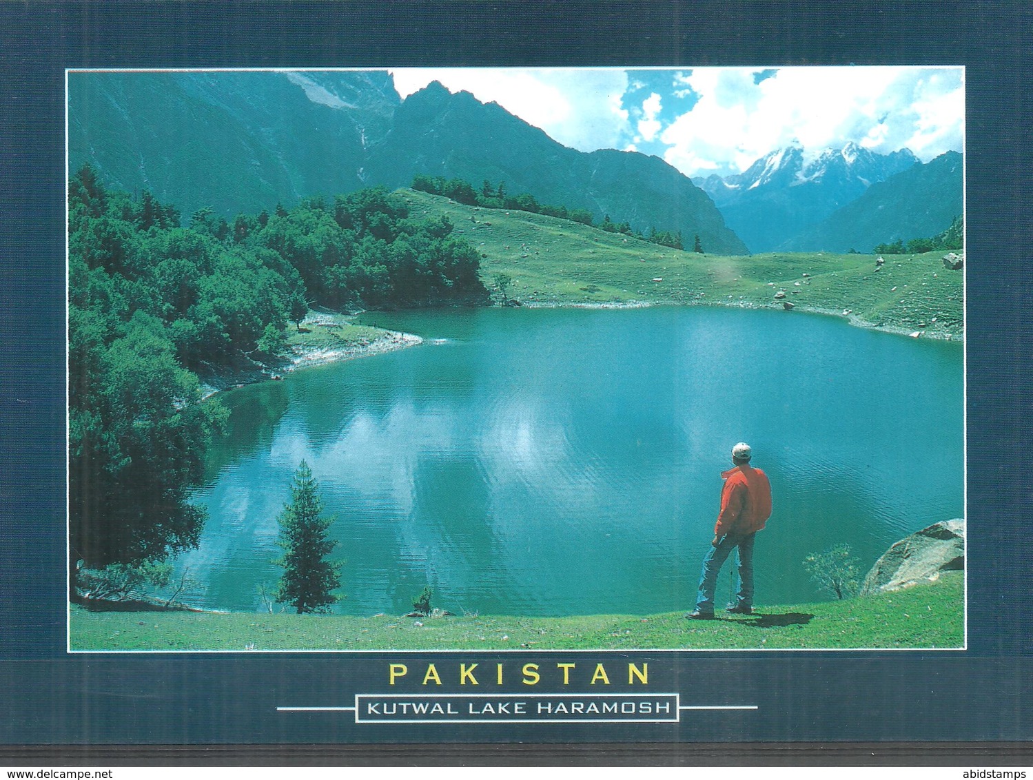 PAKISTAN POSTCARD , VIEW CARD KUTWAL LAKE HARAMOSH - Pakistan