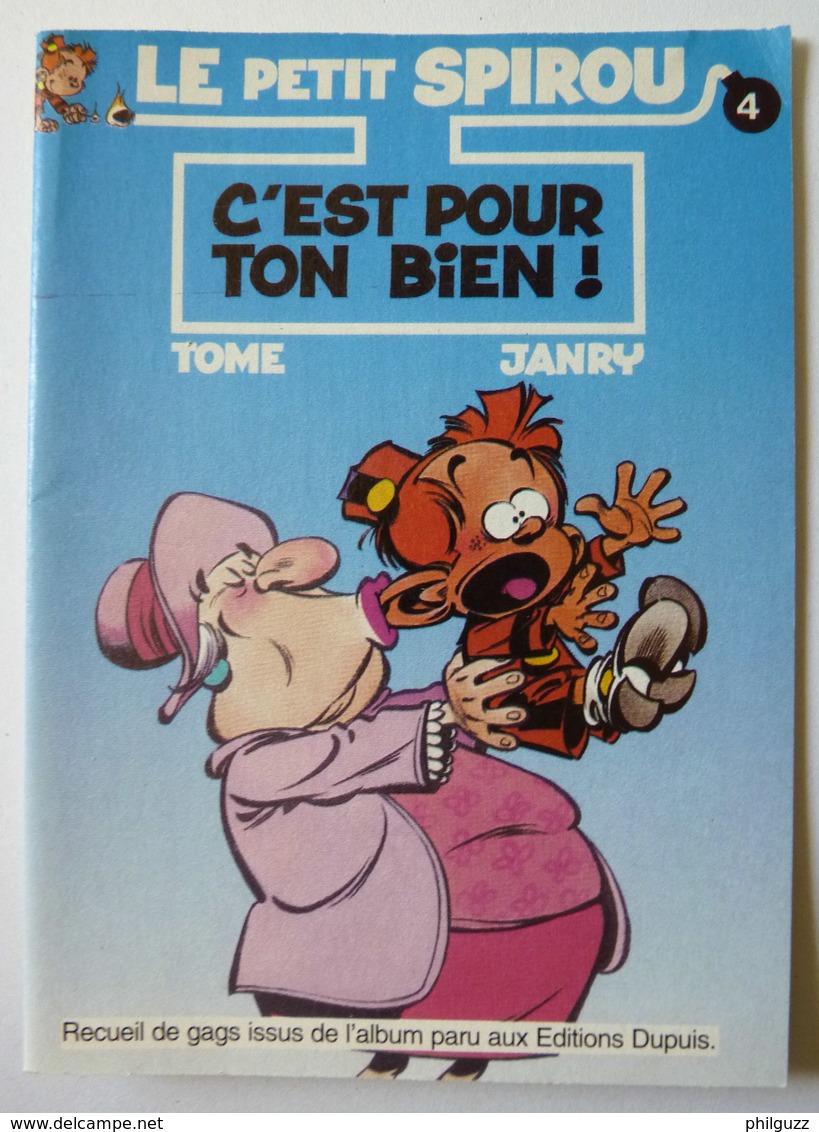 ALBUM BANDES DESSINEES PUBLICITAIRE HARRY'S LE PËTIT SPIROU T4 TOME ET JANRY 1996 (2) - Petit Spirou, Le