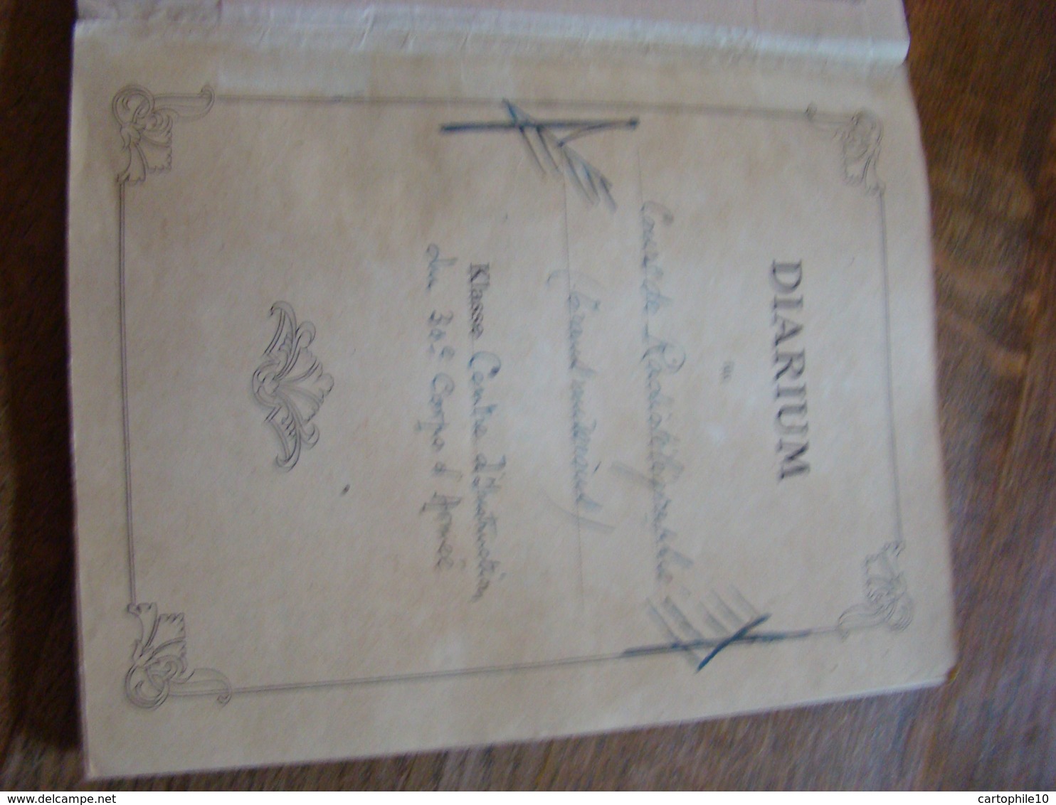 NOTE SUR COURS DE RADIOTELEGRAPHIE  DE 1921 30° Corps D'armée Biebrich Wiesbaden - Manuscrits