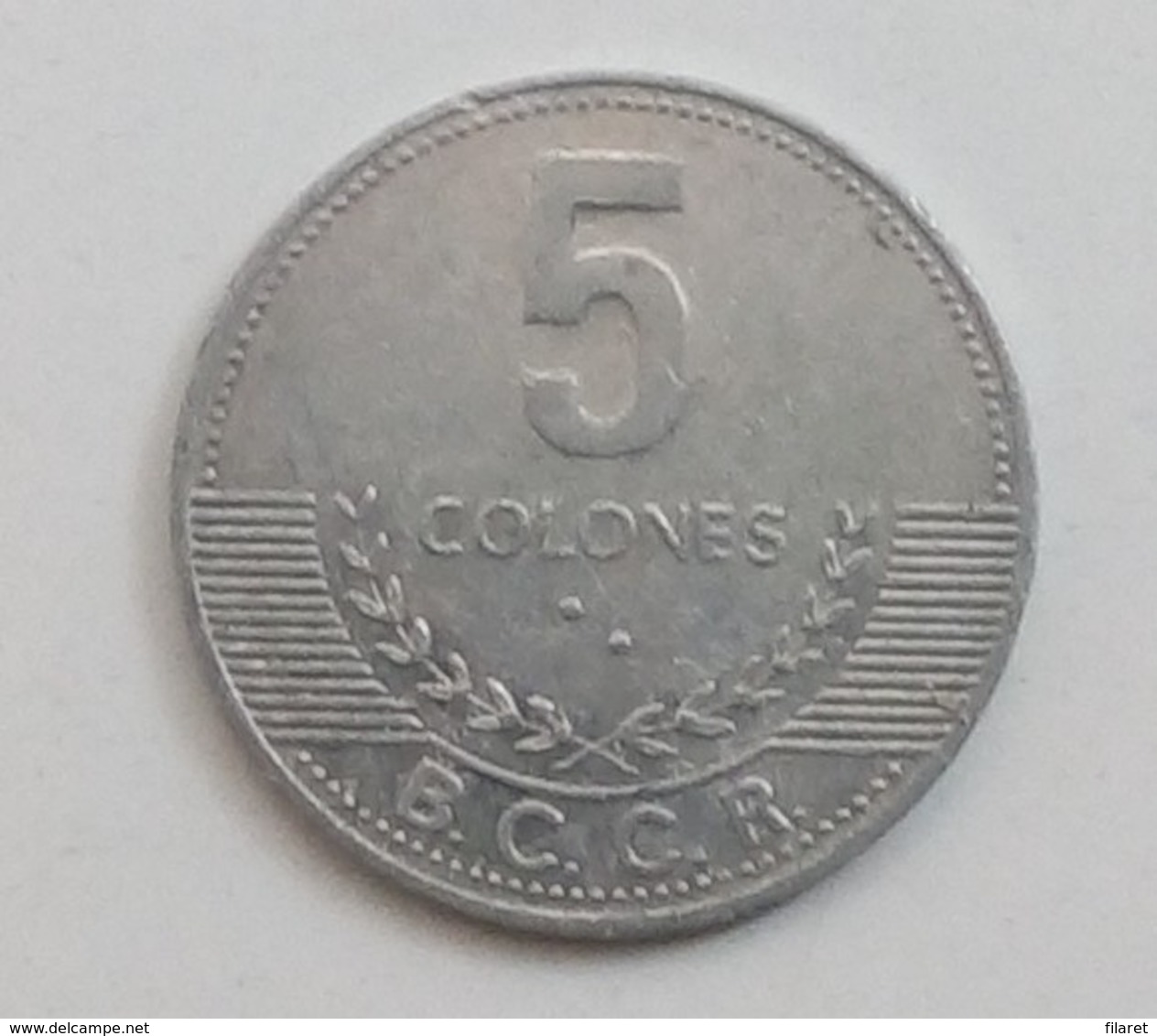 5 COLONES,COSTA RICA,2008 - Costa Rica