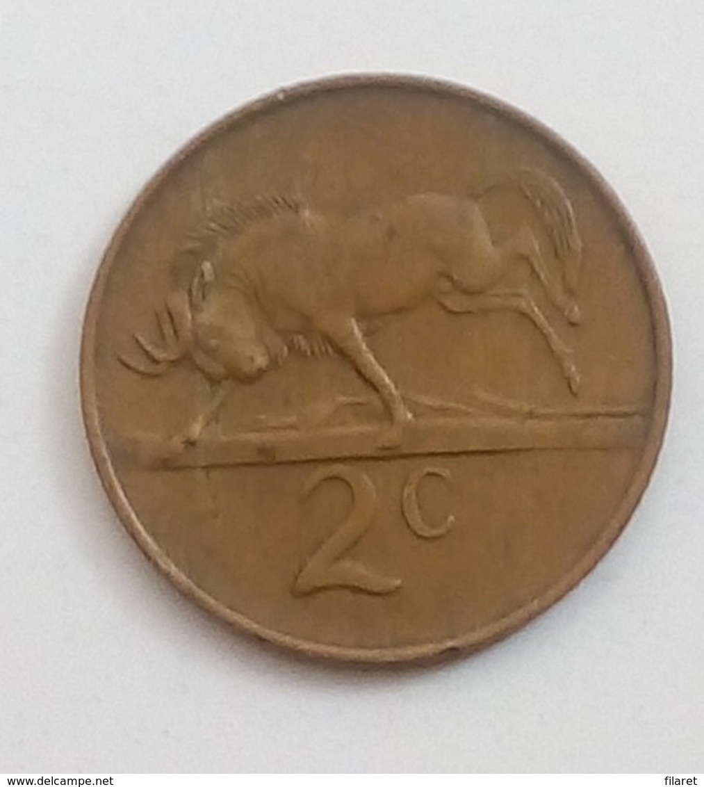 2 CENTS,SOUTH AFRIKA,1985 - Sudáfrica