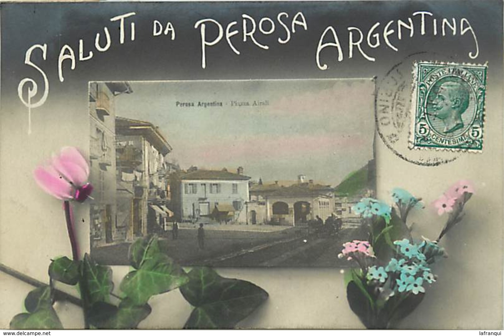 Pays Div - Ref M604- Argentine - Argentina - Saluti Da Perosa - Carte Bon Etat - - Argentinien